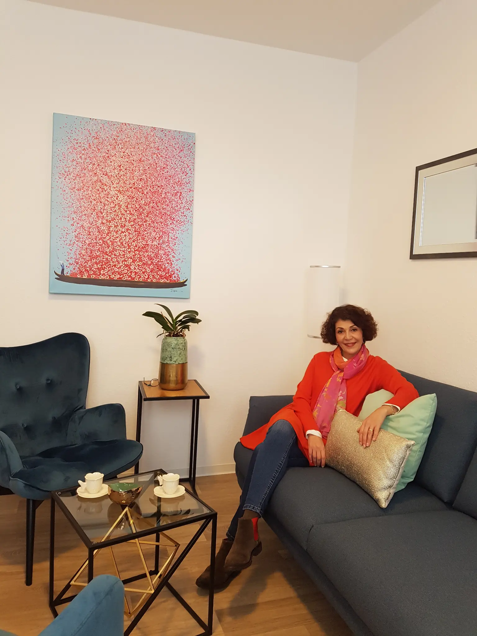 Dr. Fariba Karamloo in ihrer Praxis